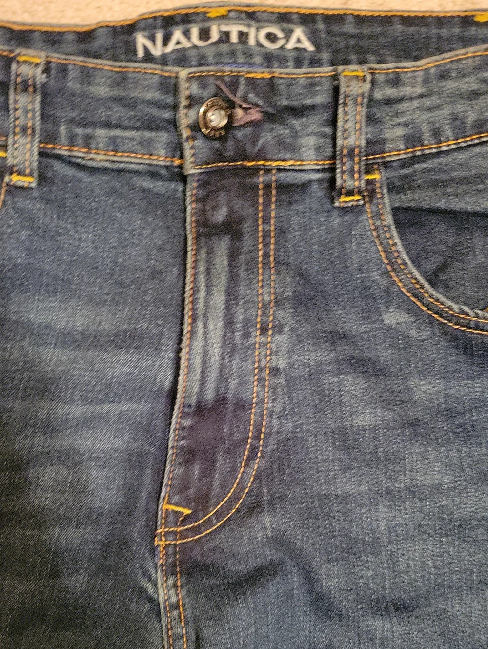 Nautica Mens Original Relaxed Fit Jeans